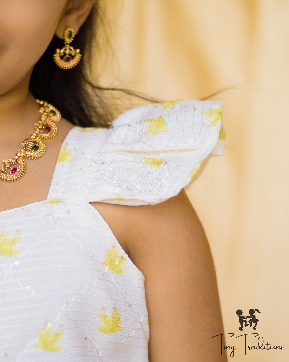 Frock - Kiara - Ivory White