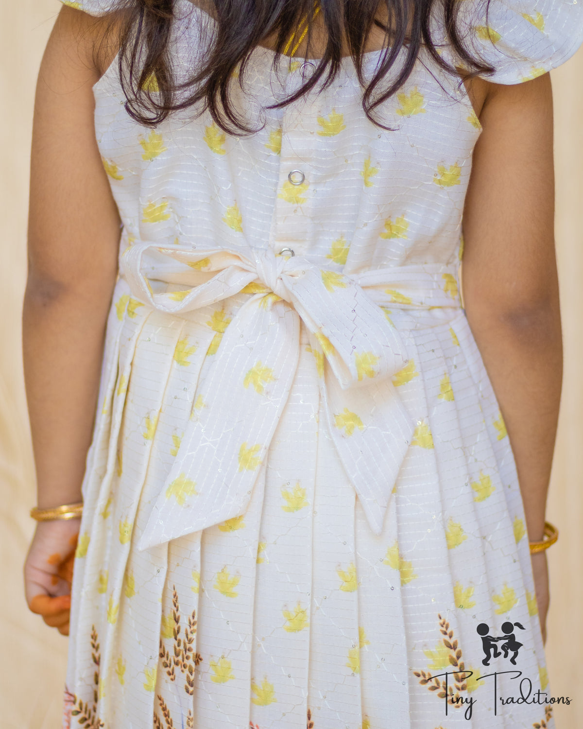 Frock - Kiara - Ivory White