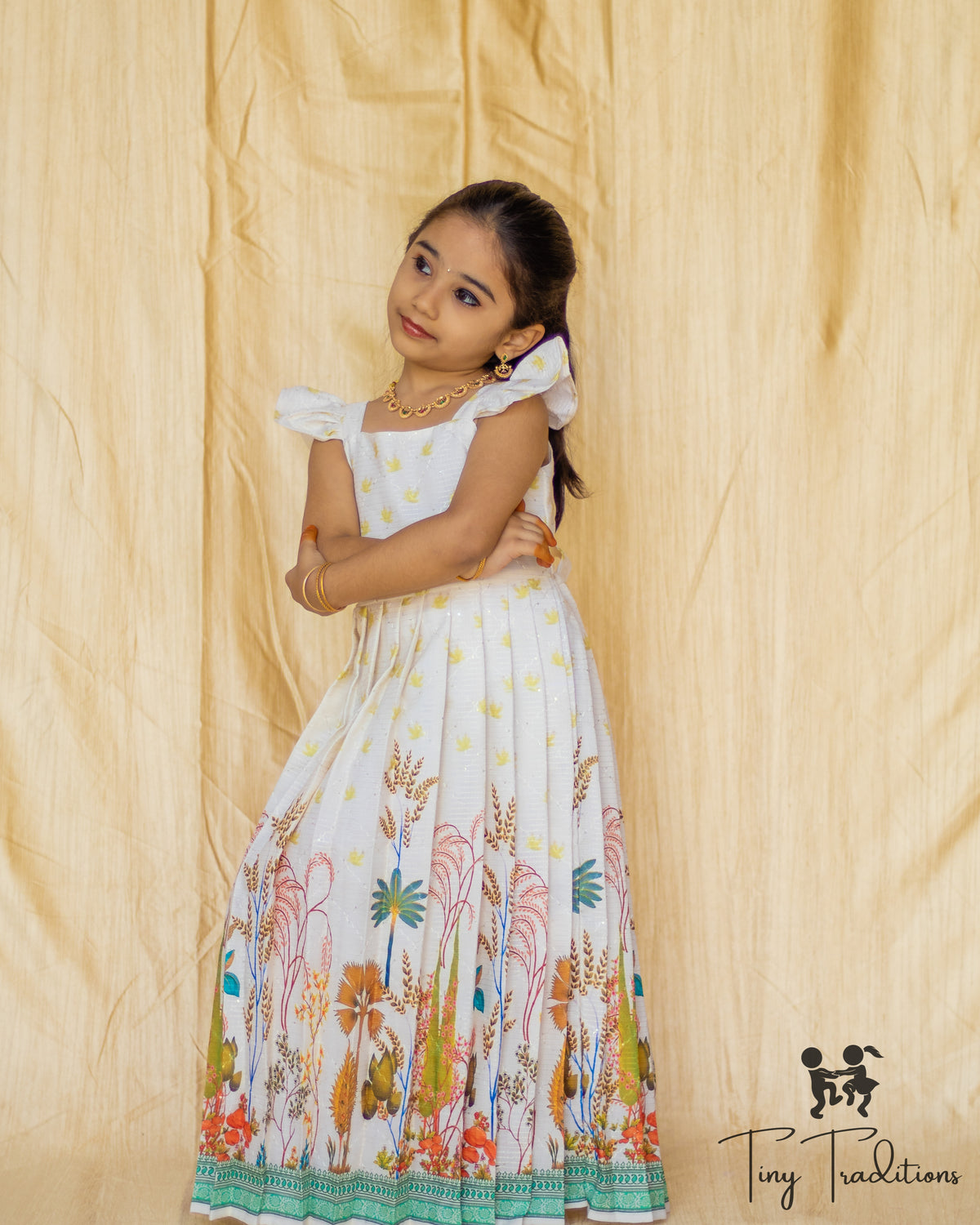 Frock - Kiara - Ivory White