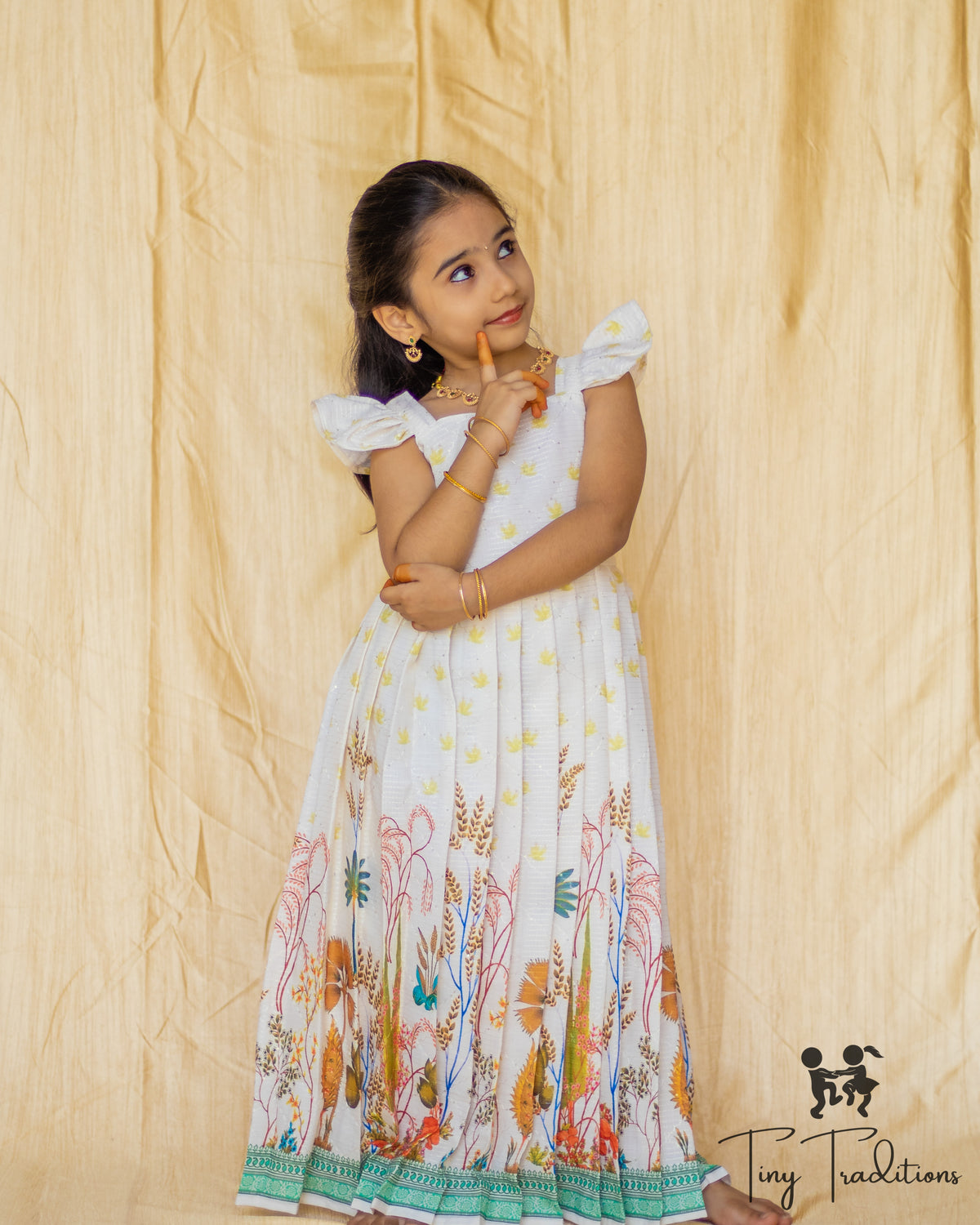 Frock - Kiara - Ivory White