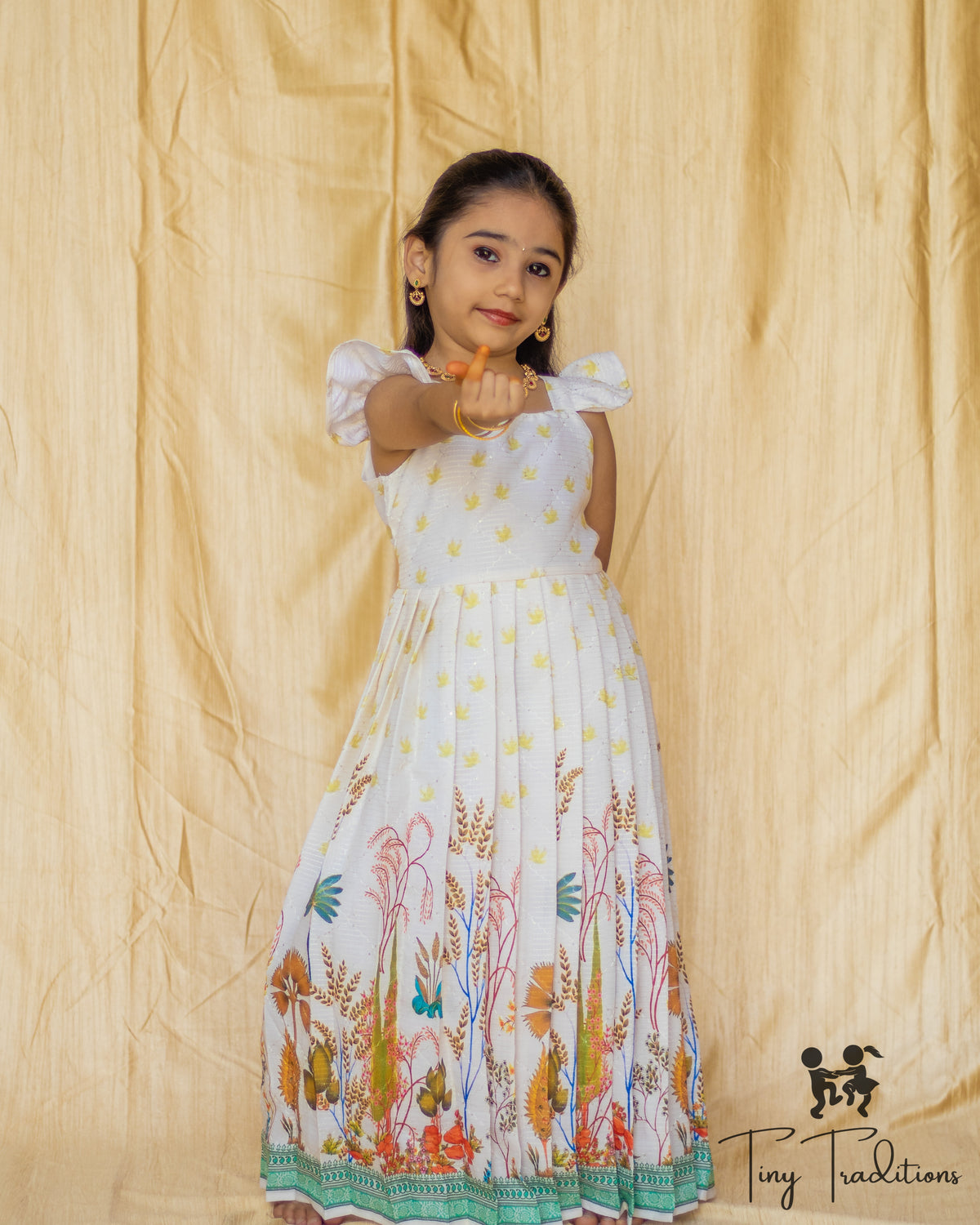 Frock - Kiara - Ivory White