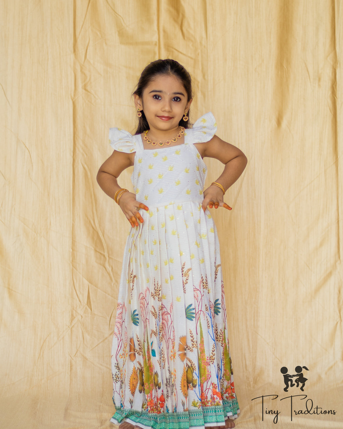 Frock - Kiara - Ivory White