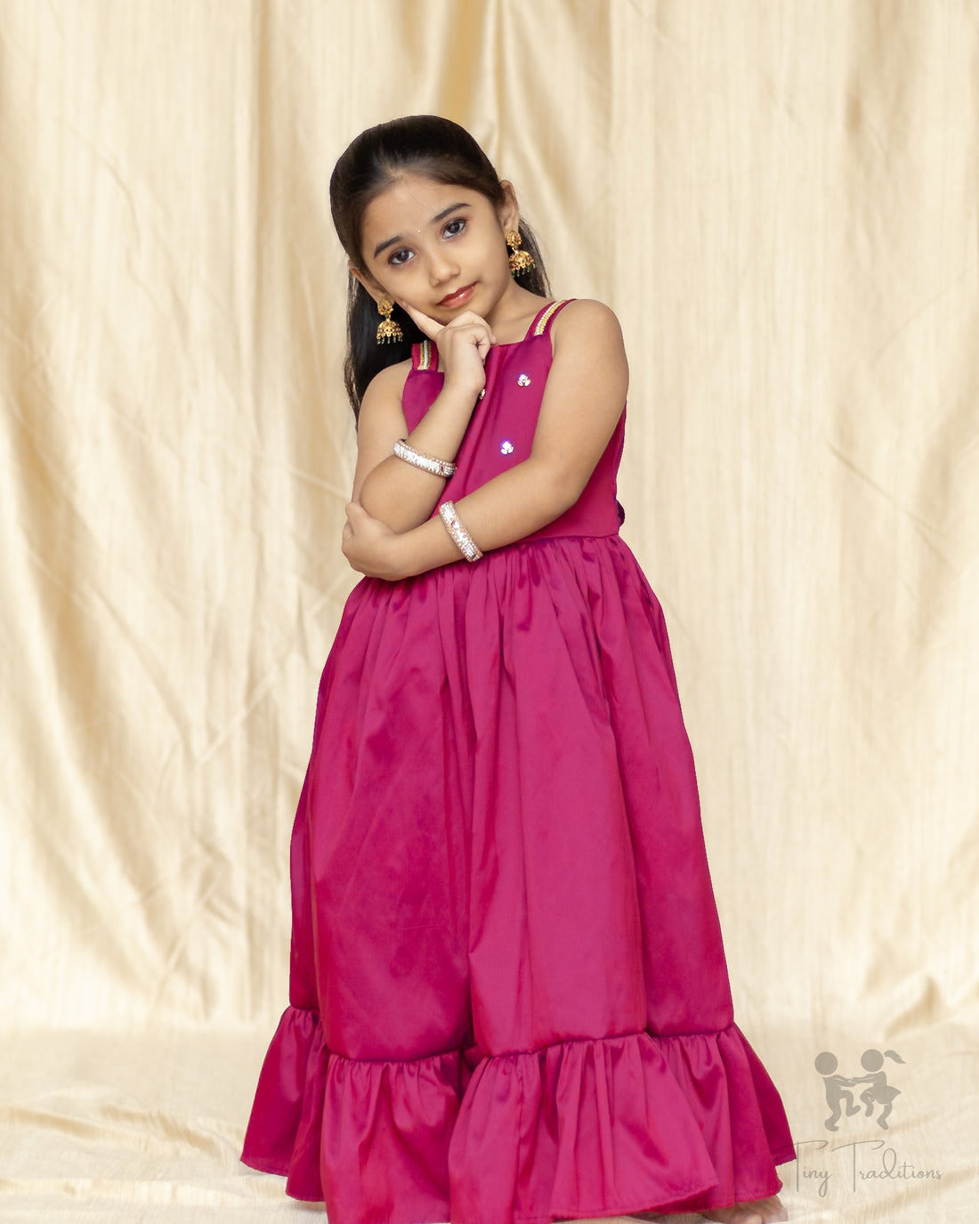 Frock - Krisha - Bright Pink