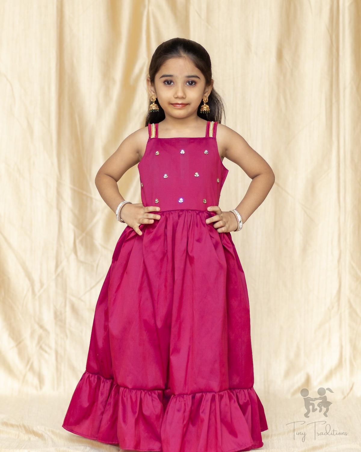 Frock - Krisha - Bright Pink