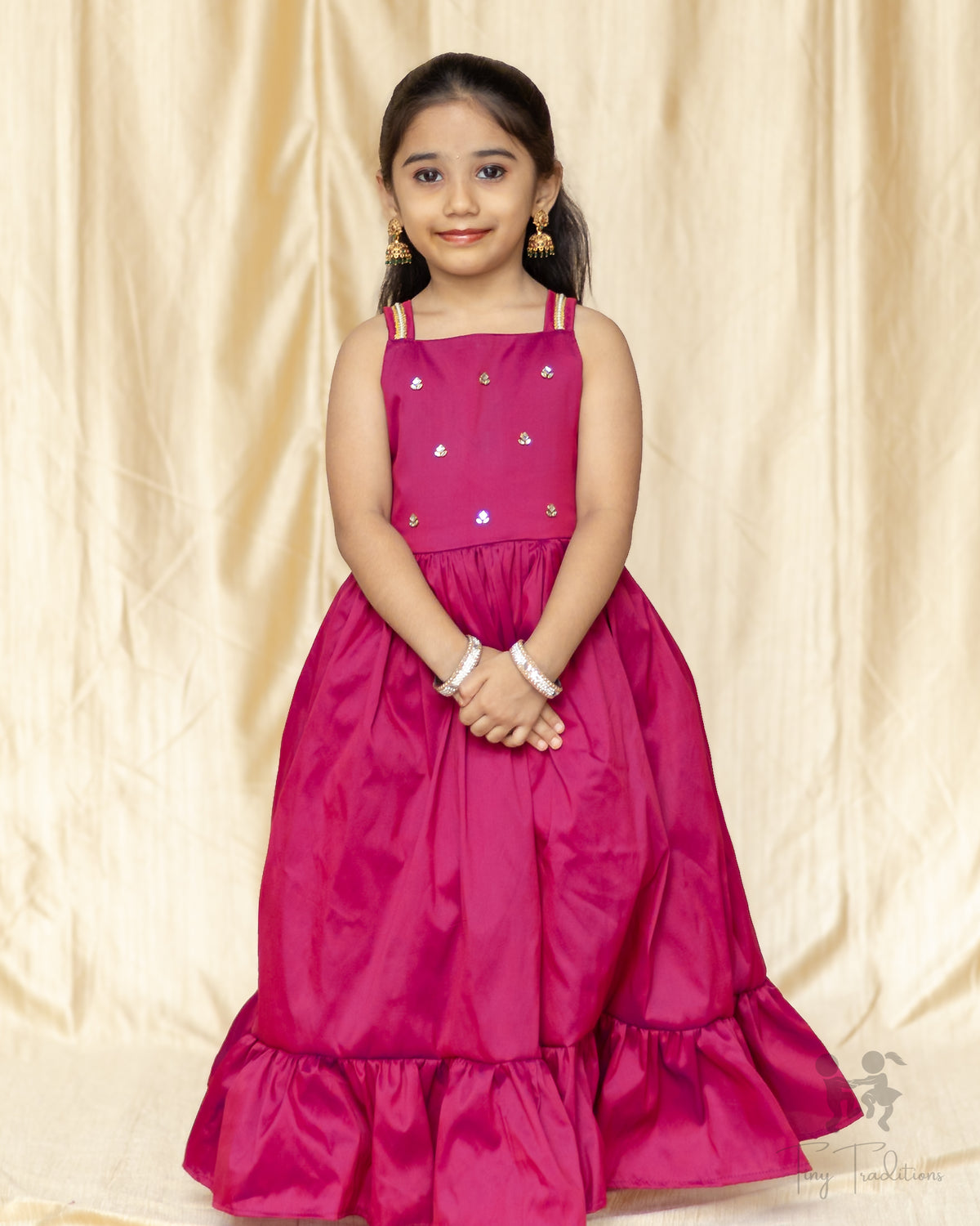 Frock - Krisha - Bright Pink