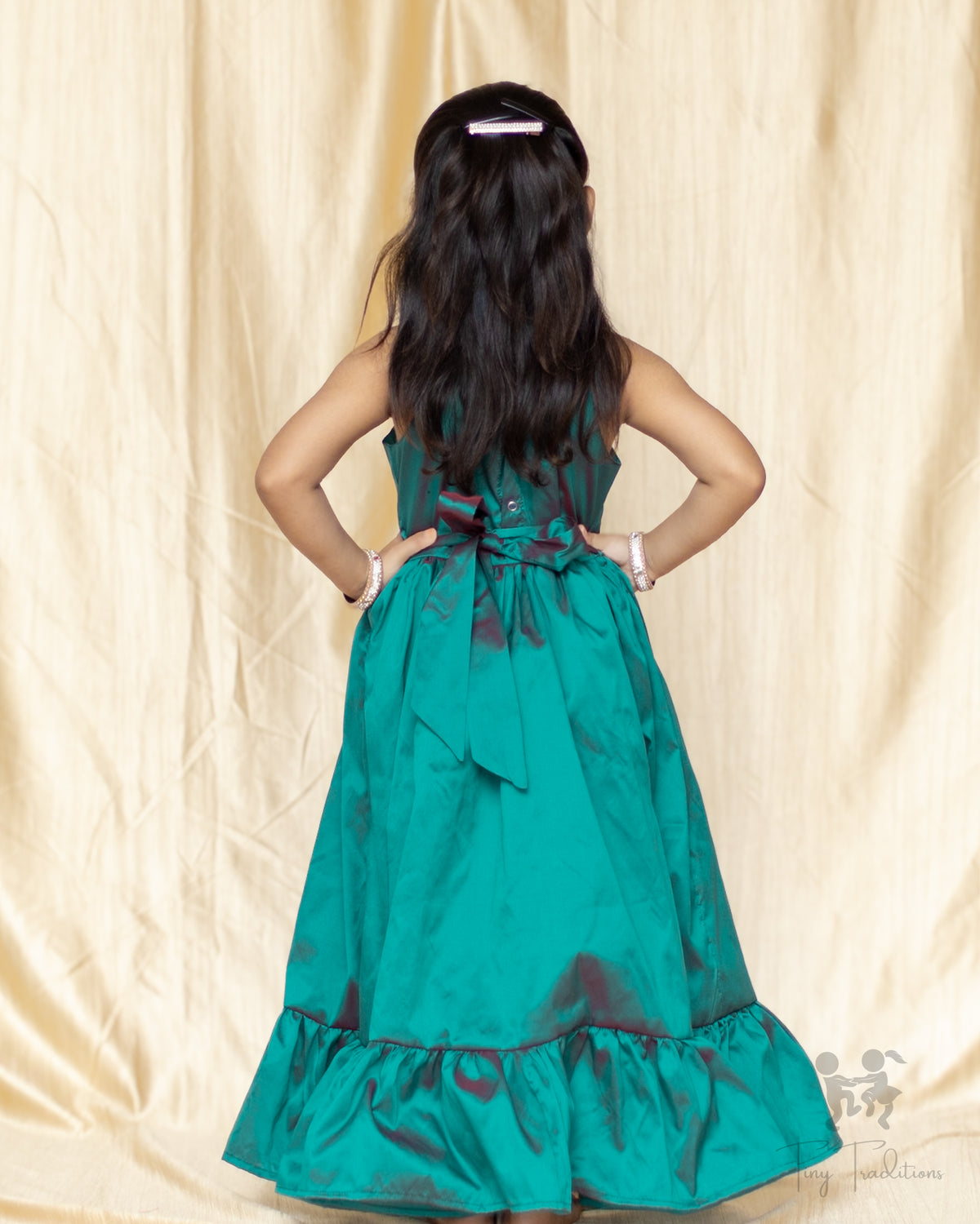 Frock - Krisha - Teal Green